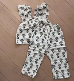 ZARAkids フラワー柄せットアップ　2-3yrs