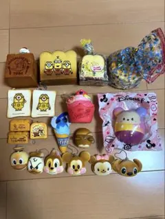 スクイーズ ディズニー・ミニオンまとめ売り