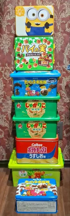 クレーン お菓子 景品 コンテナ ボックス 18個 鬼滅の刃 たべっ子