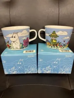 新品 未使用 ムーミン スープマグ マグカップ ２個セット