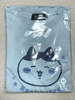 ちいかわ 長袖Tシャツ ハチワレ アシッドブルー Mサイズ