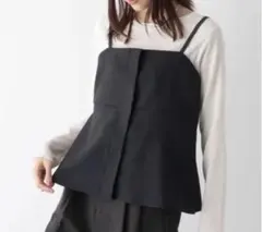 GLOBAL WORK グローバルワーク お手入れらくらくSET UPビスチェ