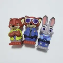 ズートピア ソフビパペットマスコット ジュディ ニック