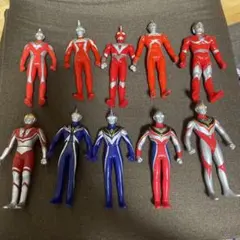 ウルトラマンソフビ 10体セット
