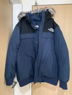美品　3XL ノースフェイス ゴッサム パーカー付グースダウンジャケット550紺