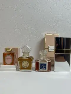 Christian Dior CHANEL GUERLAIN 香水 4点 まとめのサムネイル