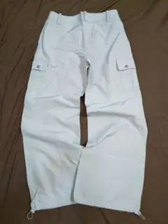 【ほぼ未使用】MKミッシェルクラン ワイドパンツ ドローストリング付き