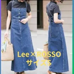 アーバンリサーチロッソ　Lee デニムジャンパースカート　デニムサロペット　S