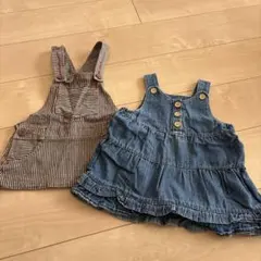 デニムワンピース2点セット