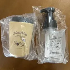 サンリオ　クロミソープディスペンサー＆ハローキティタンブラーセット