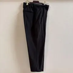 ブラック イージー スラックス パンツのサムネイル