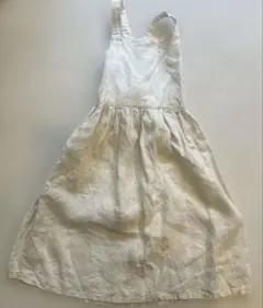 H&M ワンピース 生成り EUR134cm 8-9才
