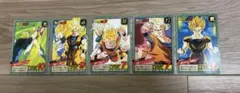ドラゴンボール カード　スーパーバトル Premium set ５枚セット