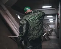 【未使用品】CVTVLIST 24AW BIG LOGO MA-1 未使用品】CVTVLIST 24AW BIG LOGO MA-1 2025年最新】cvtvlist