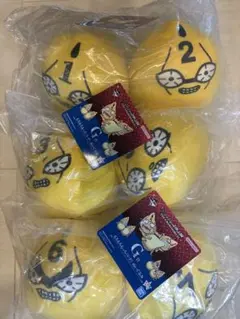 ジョジョの奇妙な冒険　一番くじ　セックスピストルズクッション　コンプリート