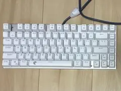 【箱アリ】E-YOOSO Z-88 キーボード ホワイト 赤軸のサムネイル