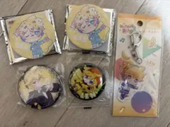 鏡音レン缶バッジセット アクリルキーホルダー