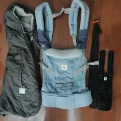 エルゴベビー抱っこ紐　防寒カバー　転落防止ベルト