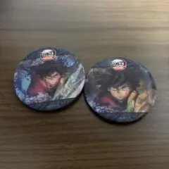 鬼滅の刃 水の呼吸ランダムアクション アニメーション缶バッジ 冨岡