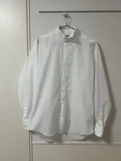 結婚式　新郎　MAZZO ホワイト 長袖シャツ L・小物5点セット