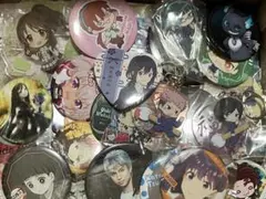 ノンジャンル アニメグッズ 大量 まとめ売り 100点以上　缶バッジ　等