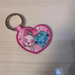 プリキュア妖精オールスターズ 刺繍キーホルダー vol.2 シャルル&ラケル