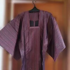 着物　和装コート　 道行コート　マフラー付き