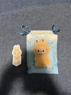 は*。様 ラブブ　PIN FOR LOVE マスコット キーホルダー　イニシャル