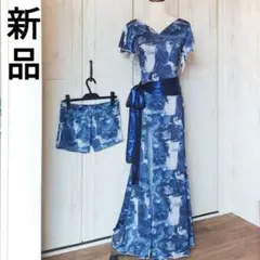 ★新品★ベリーダンス衣装ドレス　ワンピース練習着セットアップ　レッスン着ウェア