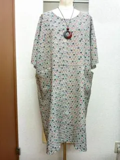 ★598着物リメイク…チュニック