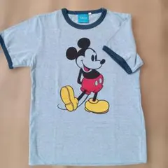 Disney ミッキーマウス リンガーTシャツ