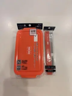 신품 미사용 OSK 弁当箱 一段650ml & スリム箸セット