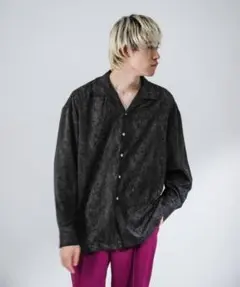 URBAN RESEARCH iD　オープンカラーバルーンシャツ