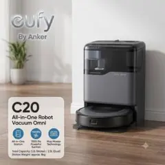 新品未開封 eufy Omni C20 ロボット掃除機 全自動 T2280511のサムネイル