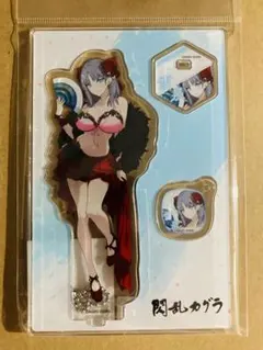 アクリルスタンド　閃乱カグラ　雪泉　フラメンコ風水着　マルイ　グッズ