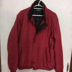 最終予定Grosselo 赤 中綿ありポリエステルジャケット Lサイズフ一ド装備