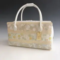 新品未使用品 京都 西陣織 正絹帯地使用 利休バッグ26410 - メルカリ