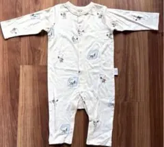 ジェラピケ　スヌーピーコラボ　ロンパース　80〜90cm 新品　総柄