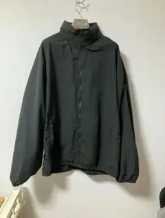 無印良品　撥水ナイロンウィンドブレーカー　ブラック　XL muji walker