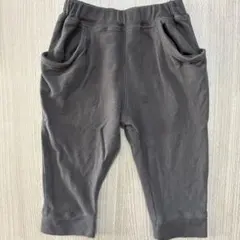 チャコール　ポケット付き ボトムス　100サイズ