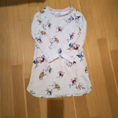 Ｈ＆Ｍ　L.O.G.G. 鳥プリント 長袖ワンピース 110