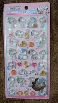 【正規品】ボンボンドロップシール　スヌーピー