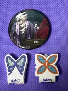 鬼滅の刃 無限城編 コードクリップ 胡蝶しのぶ 缶バッジ まとめ売り