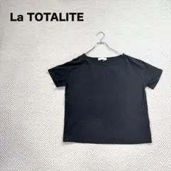 ⓪ La TOTALITE ラ トータリテ Tシャツ カットソー 日本製 黒のサムネイル