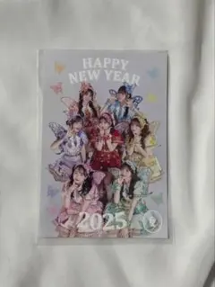 ラッフル FRUITS ZIPPER 年賀状ポストカード