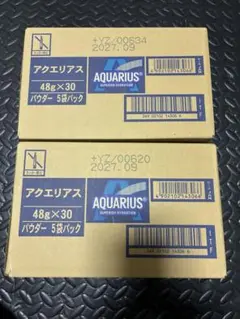 AQUARIUS パウダー 48g×30袋入 2箱セットのサムネイル