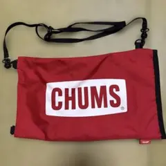 CHUMS 赤　ティッシュケース
