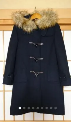 値下げ！【お得】ダッフルコート アースミュージック&エコロジー  S   美品