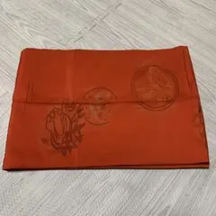 朱色、オレンジ色の帯