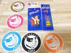 オジーストラップ本体、くるくるオジーストラップ、ステッカー